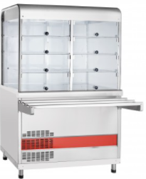 Прилавок-витрина холодильный ПВВ(Н)-70КМ-С-НШ кашир Abat в 