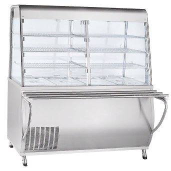 Прилавок-витрина холодильный ПВВ(Н)-70Т-С-01-НШ Abat кашированный в 